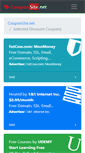 Mobile Screenshot of couponsite.net